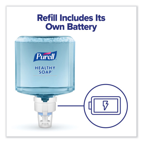 PURELL HEALTHY SOAP Gentle and Free Foam， For ES8 Dispensers， Fragrance-Free， 1，200 mL， 2/Carton (777202)