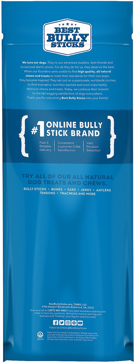 Best Bully Sticks Jumbo Odor Free 12\