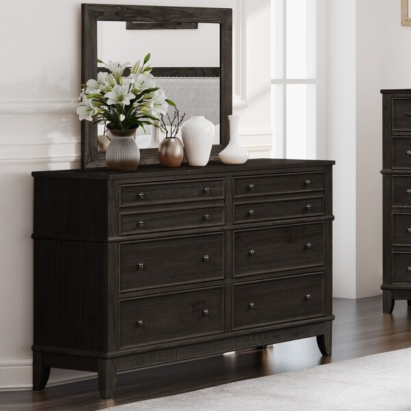 52L Hazel 6-Drawer Solid Wood Storage Cabinet Dresser - - 37176335