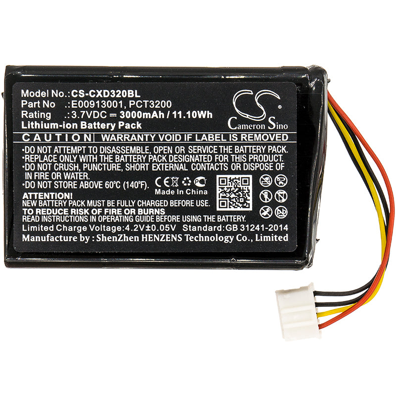 COne eID XGKCONEEID 3000mAh Replacement Battery BatteryClerkcom Barcode