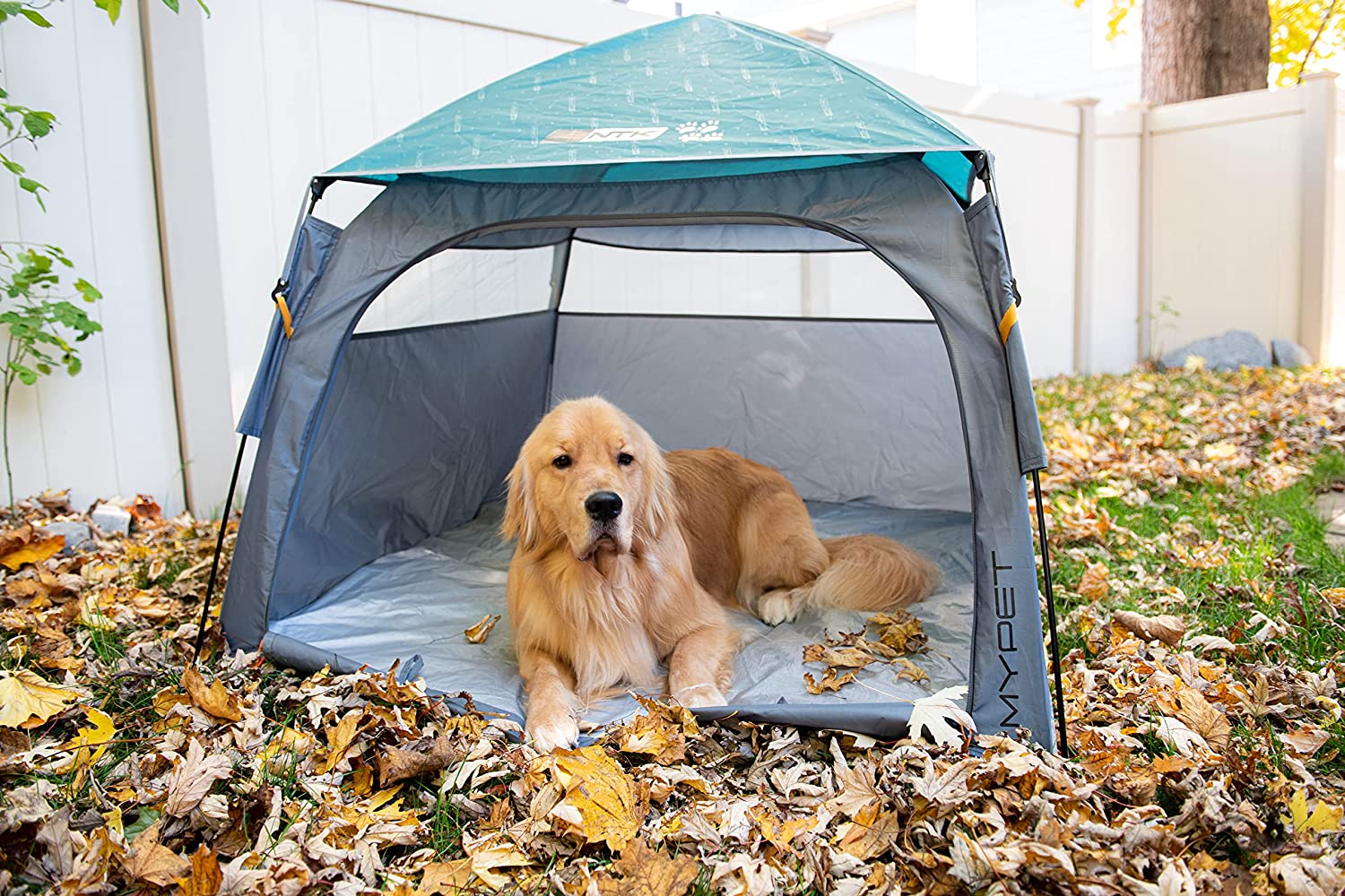 generic MYPET Tent- Lightweight Pop up Pet and Dog House - Indoor Outdoor Portable Puppy Playpen - Large