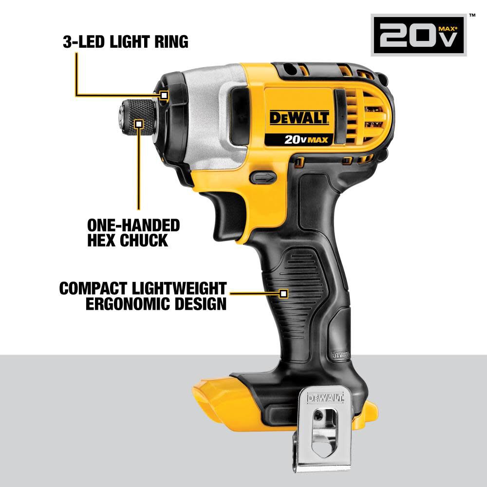 DEWALT 4-Tool 20-Volt Max Lithium Ion Cordless Combo Kit DCK420D2 from DEWALT