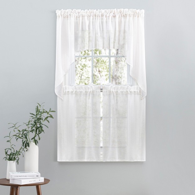 Shannon Rod Pocket W header Tailored Valance