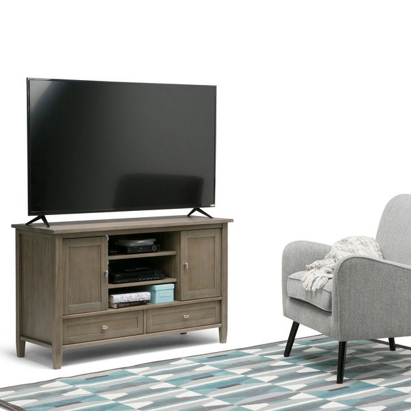 WYNDENHALL Norfolk Transitional TV Media Stand For TVs up to 50 inches