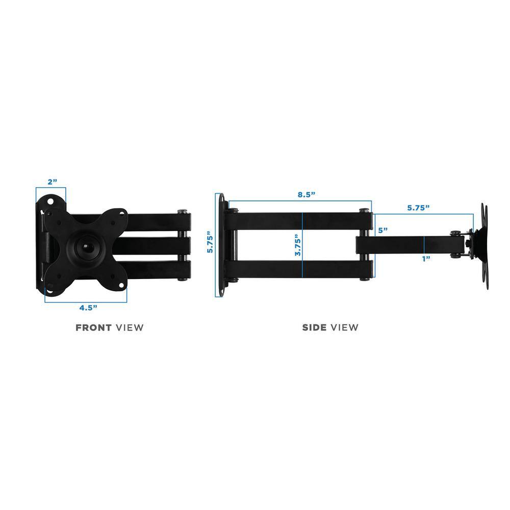 mount-it! Full Motion TV Wall Mount for 17 in. to 47 in. Screen Sizes MI-2042L