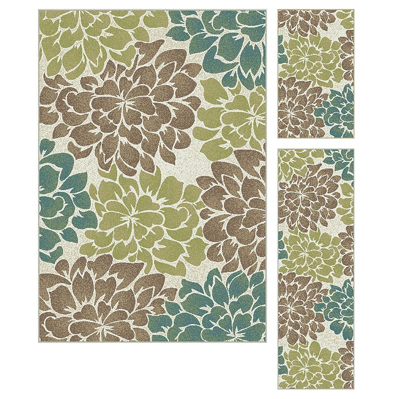 KHL Rugs Molly Transitional Floral Rug