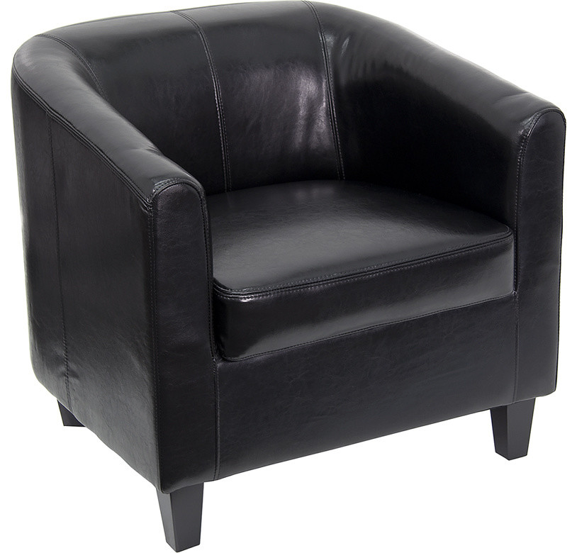 Flash Furniture Black Chair   Contemporary   Armchairs And Accent Chairs   by Edelvey Inc.  Houzz