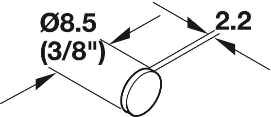 Hafele Door Bumper BS 07