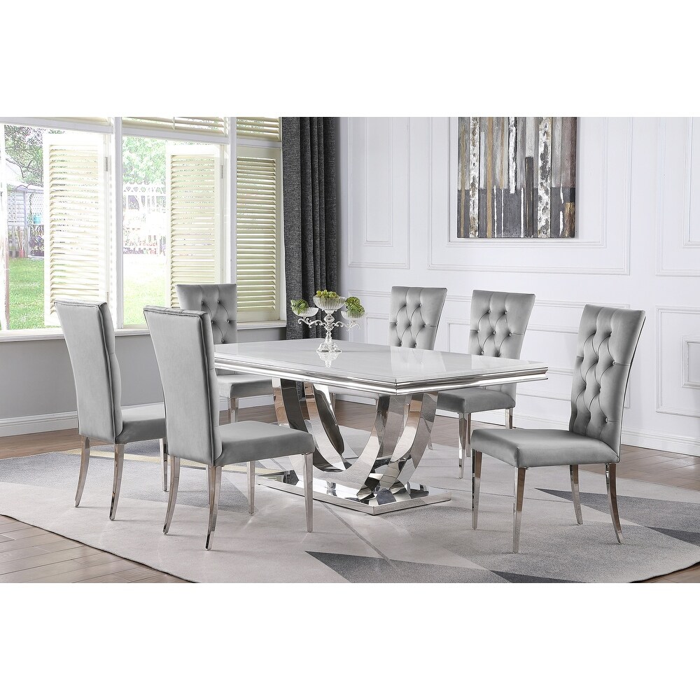 essandra 7 piece Rectangular Dining Room Set