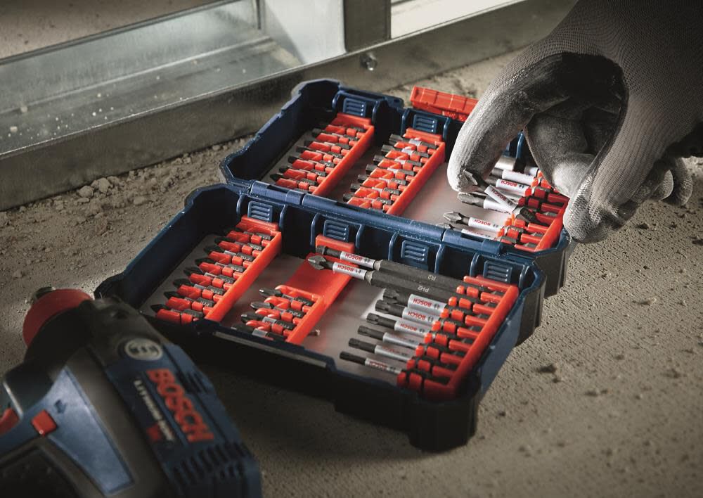 Bosch 48 pc Impact Tough Screwdriving Custom Case System Set SDMS48 from Bosch