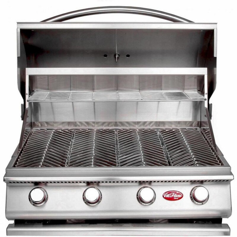 G4 24 in. 4 Burner Built In LP Grill with 27 in. Double Door and Single Side Burner   24\