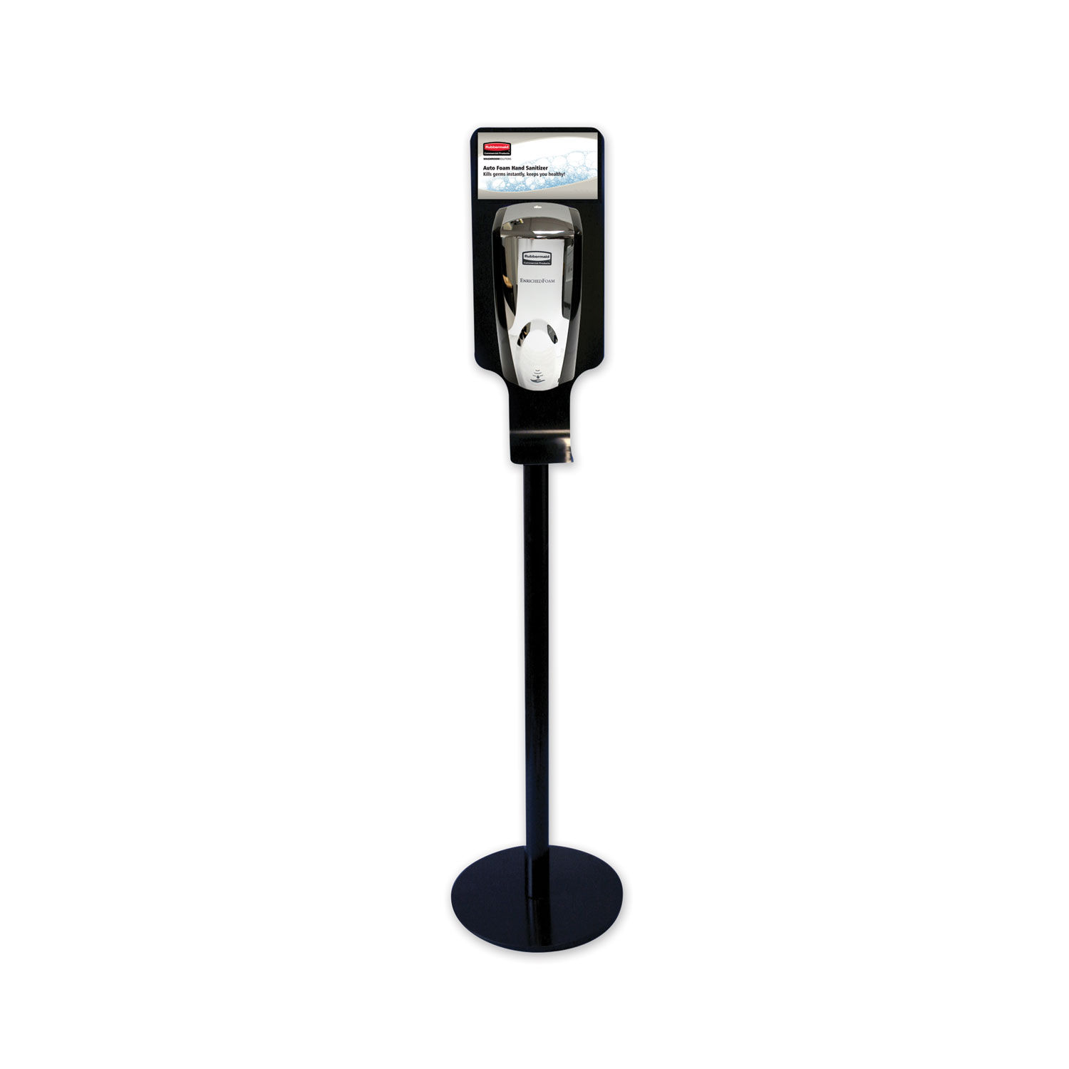 TC AutoFoam Touch-Free Hand Sanitzer Dispenser Stand by Rubbermaidandreg; Commercial RCP750824