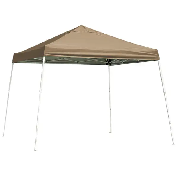 ShelterLogic 10'x10' Desert Bronze Sport Series Pop Up Slant Leg Canopy