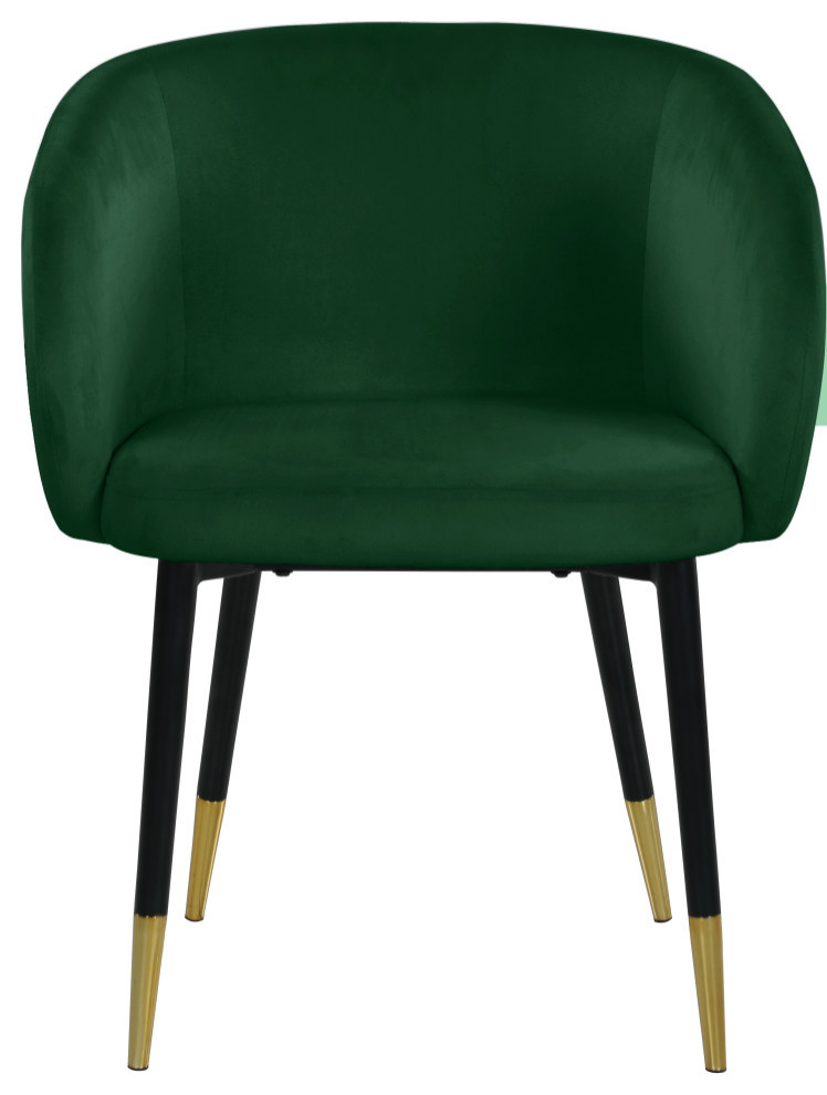 The Soho Dining Chair  Velvet   Midcentury   Dining Chairs   by Meridian Furniture  Houzz