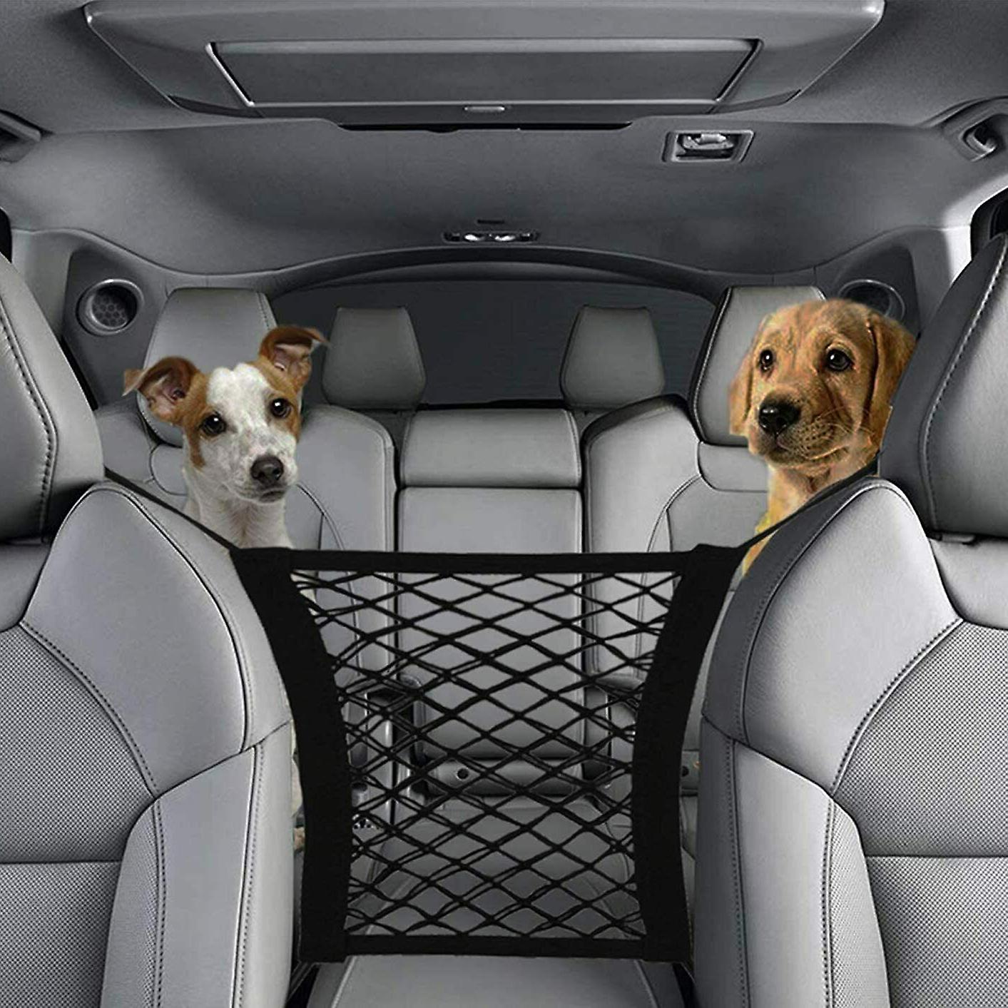 Car Dog Pet Barrier Protection Rear Seat Safety Net