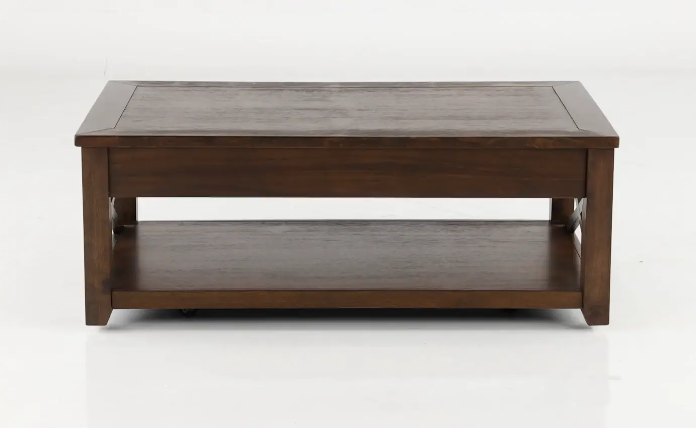 Lenka Mocha Brown Lift Top Coffee Table