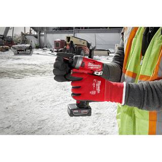 MW Medium Red Latex Level 1 Cut Resistant Insulated Winter Dipped Work Gloves (12-Pack) 48-22-8911B