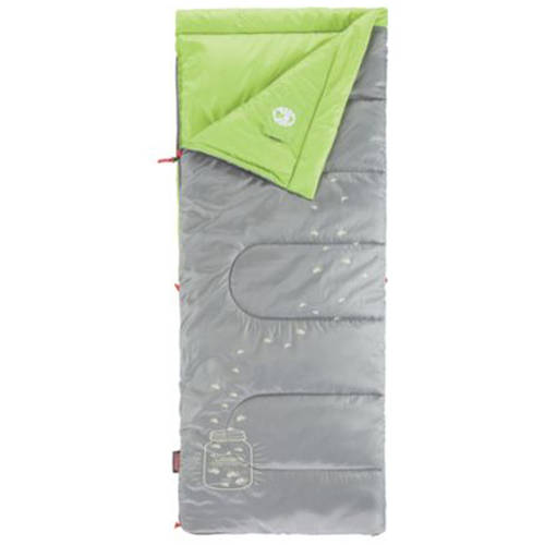 Coleman Glow in the Dark Illumi-Bug 45 F Rectangle Sleeping Bag