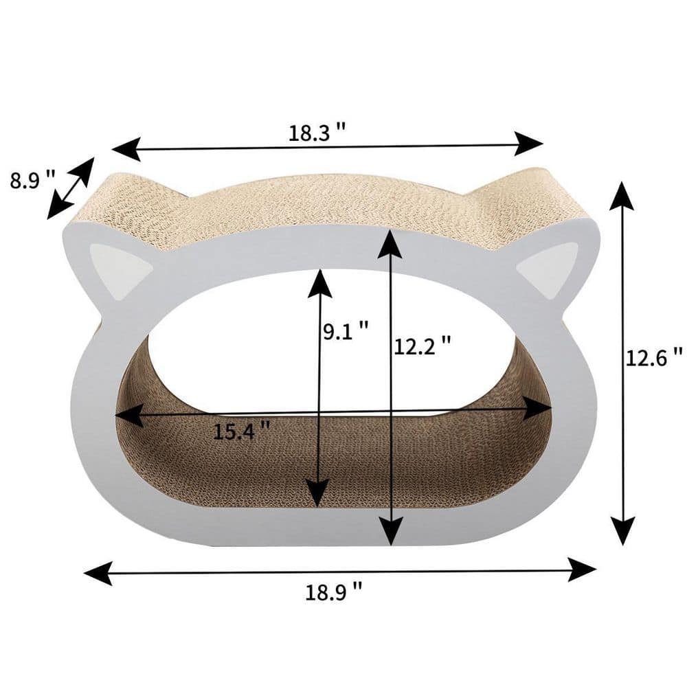 COZIWOW Cat Scratcher Toy with Catnip CW12Y0323