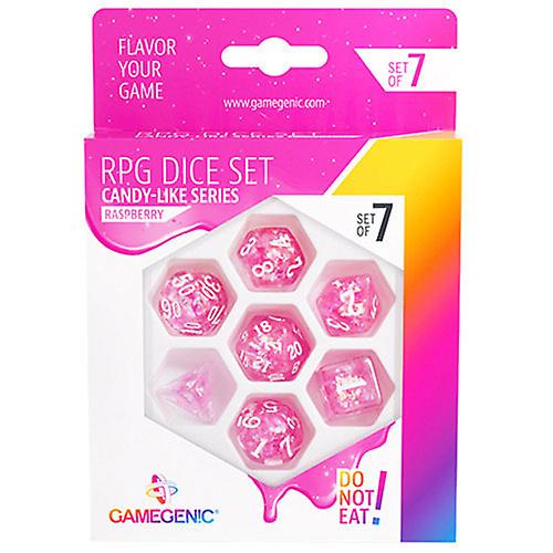 Gamegenic Candy-like Series RPG Dice Set 7pcs (Rasberry)