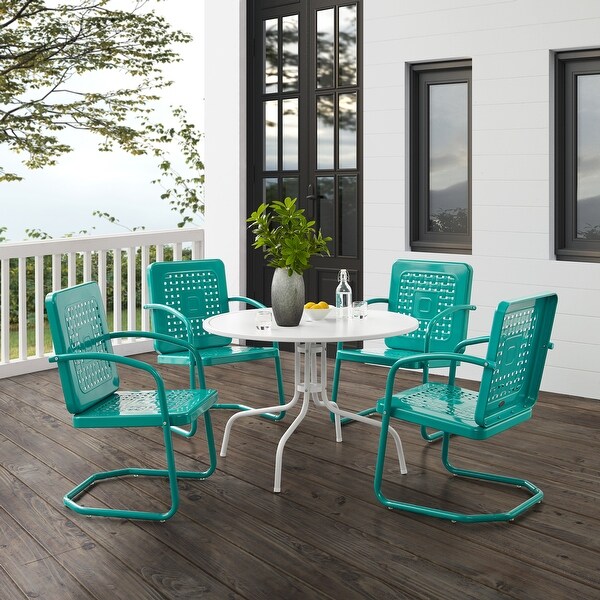 Crosley Bates Steel Outdoor 5piece Dining Set