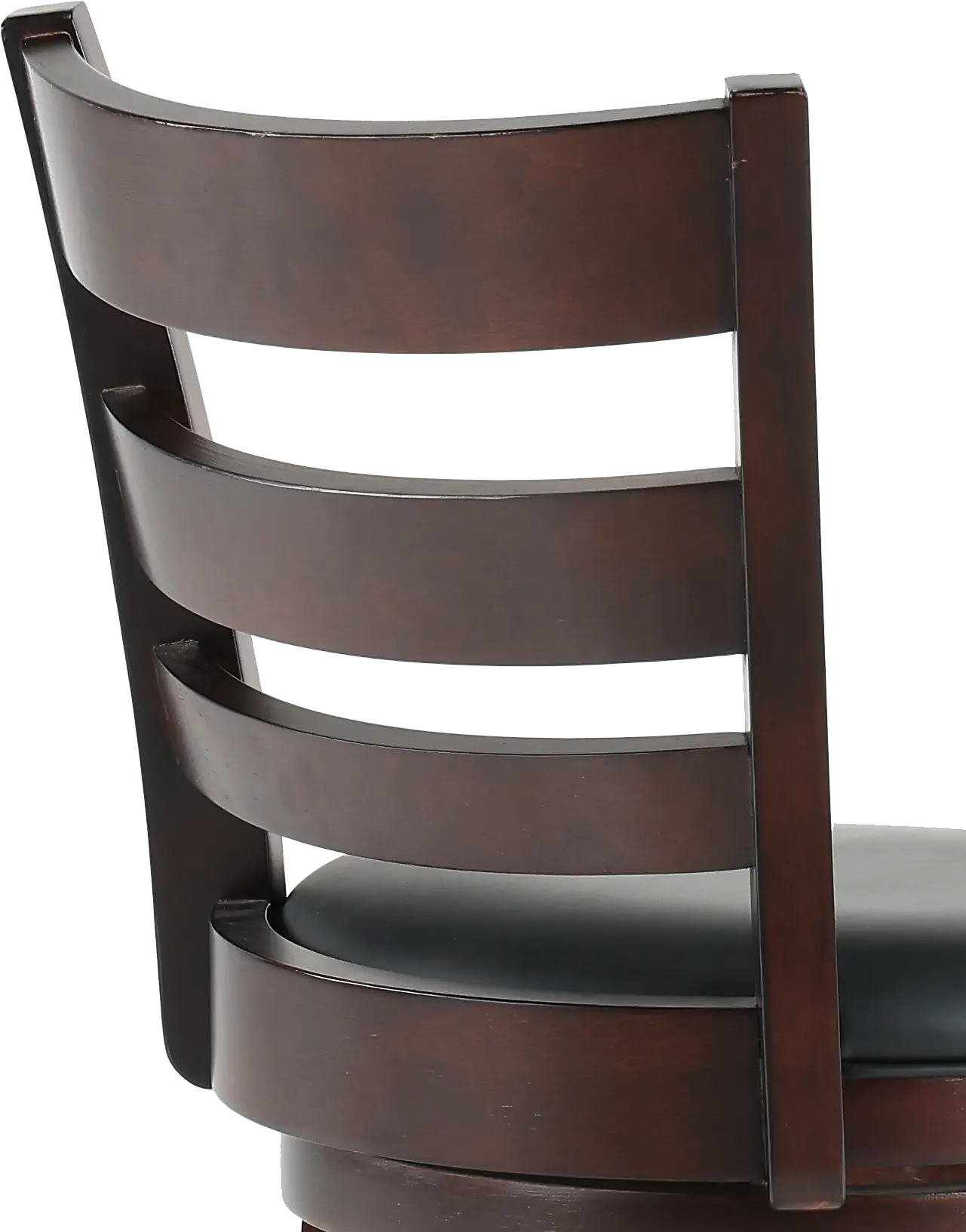 Harper Dark Cherry Swivel Counter Height Stool