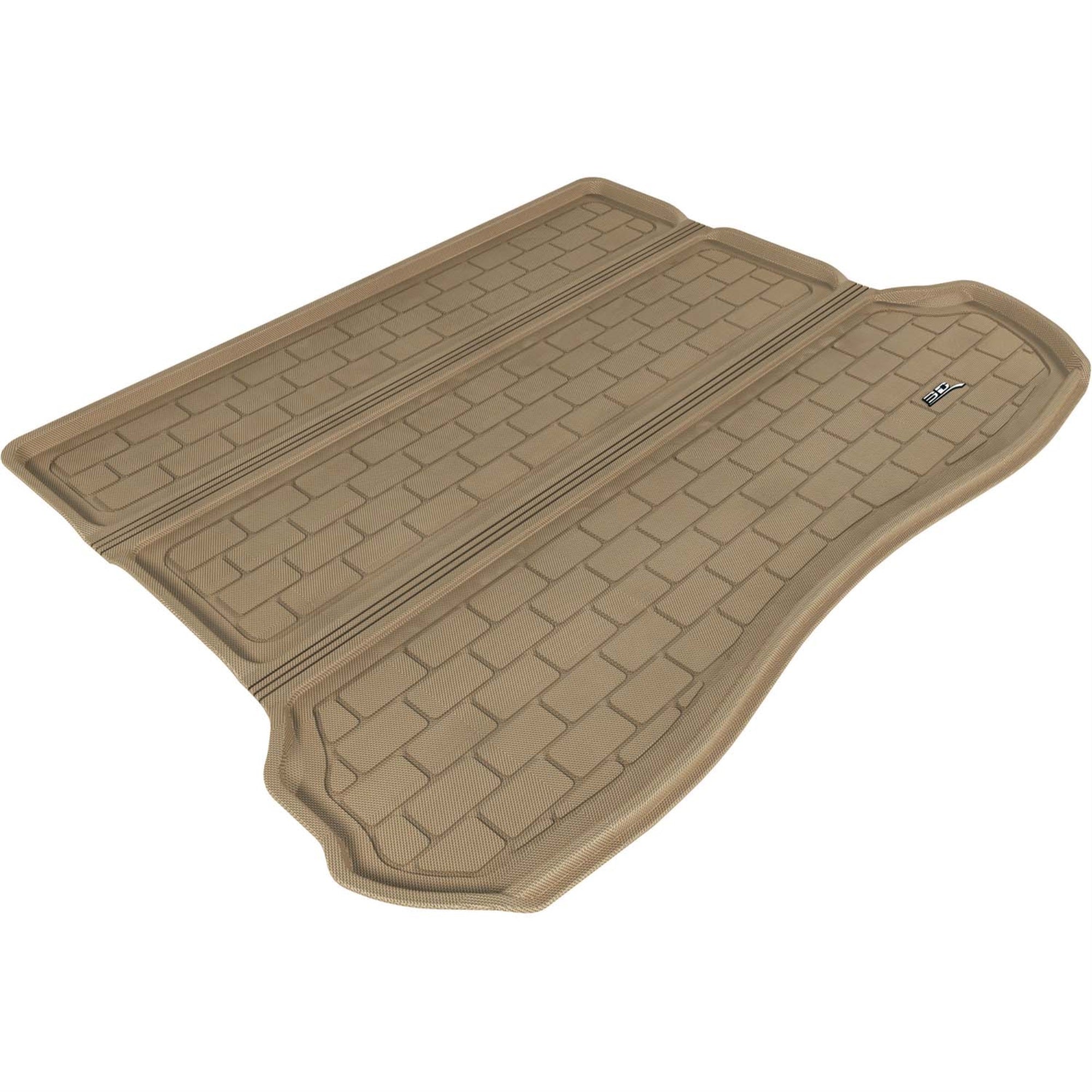 U Ace M1JP0011302 3D Maxpider Cargo Custom Fit All-Weather Kagu Tan Floor Mat for 2005-2010 Jeep Grand Cherokee Models