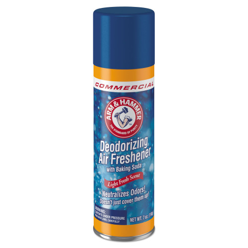 Arm and Hammer Baking Soda Air Freshener， Light Fresh Scent， 7 oz Aerosol Spray (3320094170)