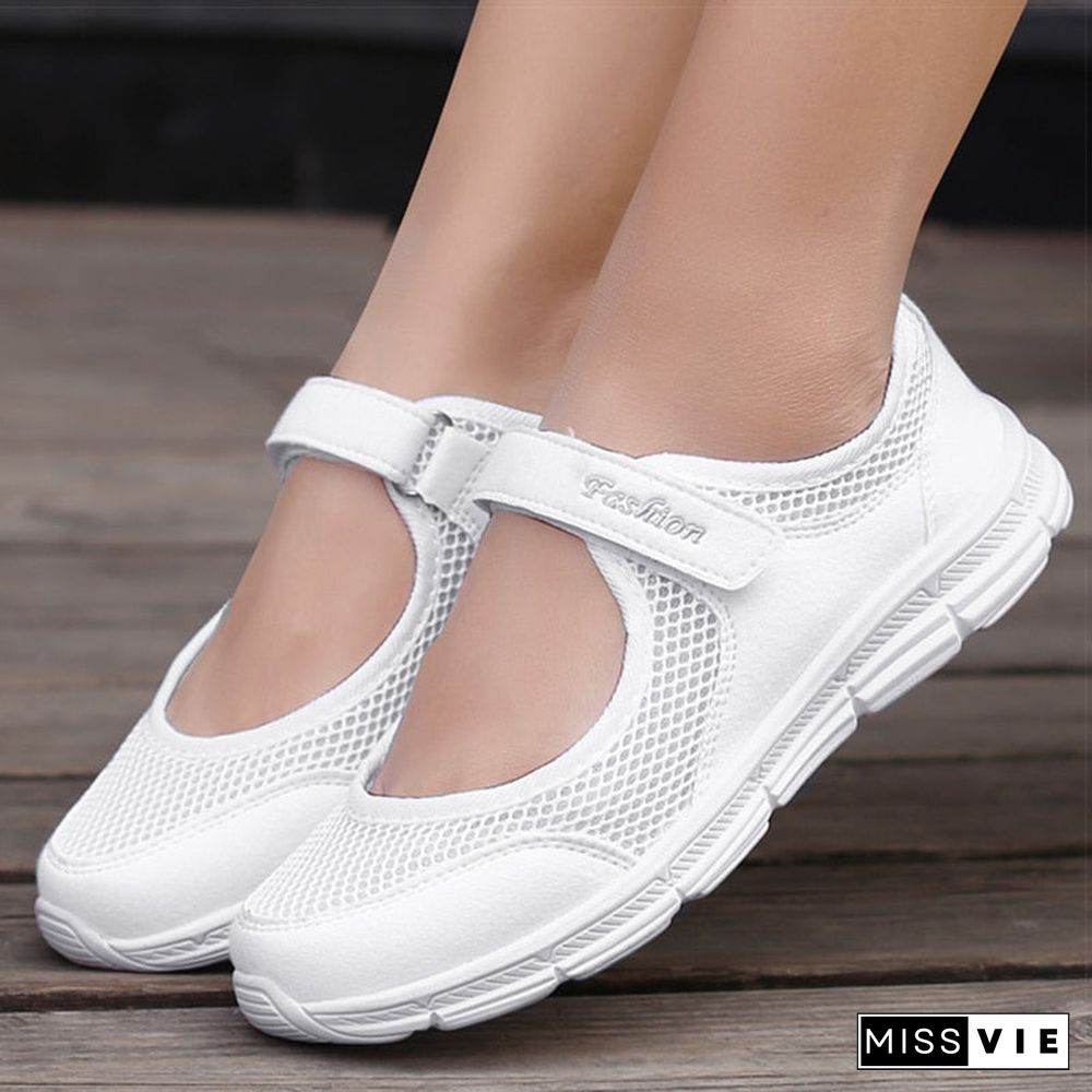 Back To School Outfit  Women Shoes Breathable Vulcanized Shoes White Zapatillas Mujer Super Light Women Casual Shoes Sneakers Women Women Flat