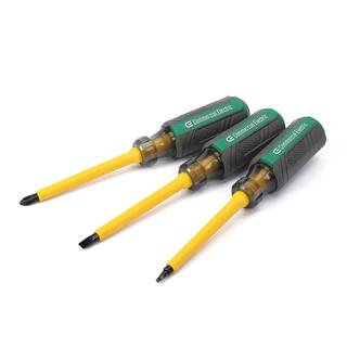 Commercial Electric 3-Pieces Insulated Screwdriver CE180434