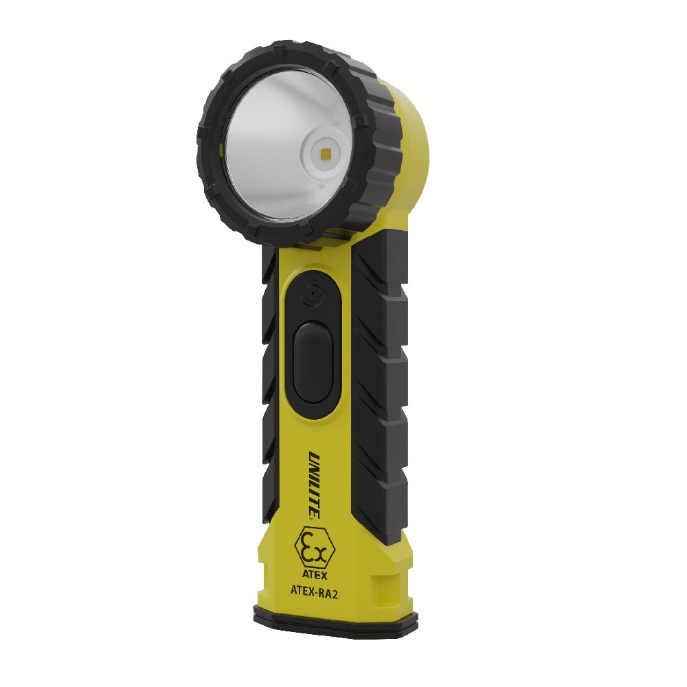 Unilite ATEX-RA2 LED ATEX Zone 0 Right Angle Torch 350 Lumen 4 x AA