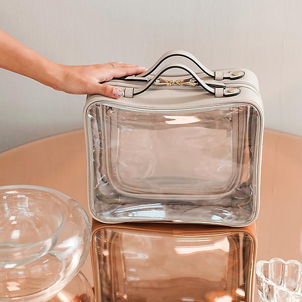 CALPAK Clear Cosmetics Case