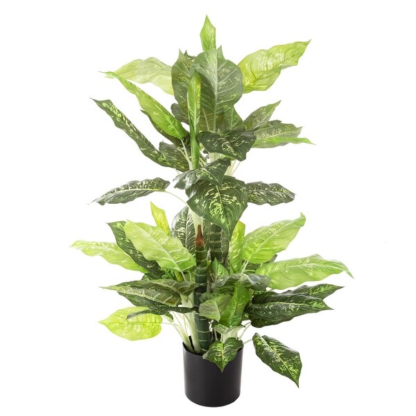 Artificial Dieffenbachia Floor Plant，40Inch