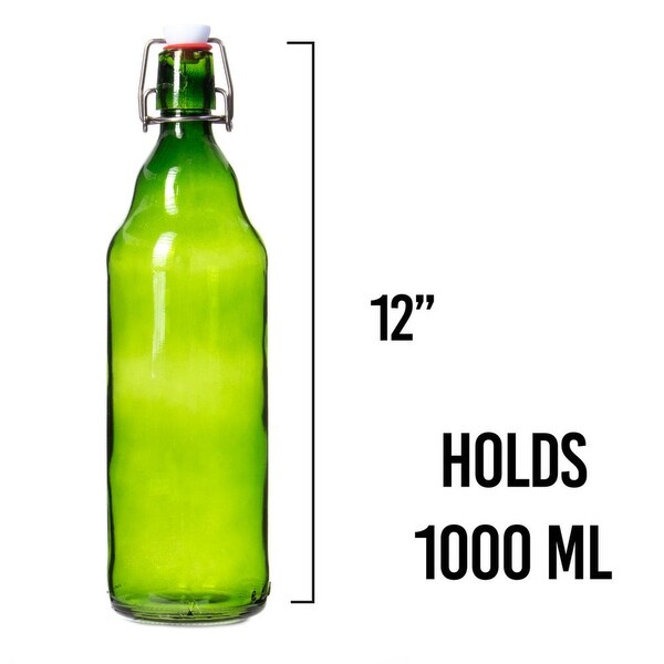 33 oz Green Grolsch Bottle