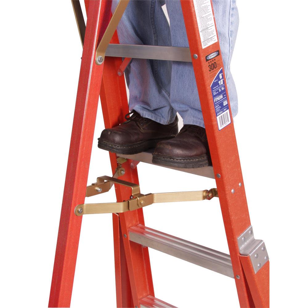 10 Ft. Type IA Fiberglass Tripod Ladder ;