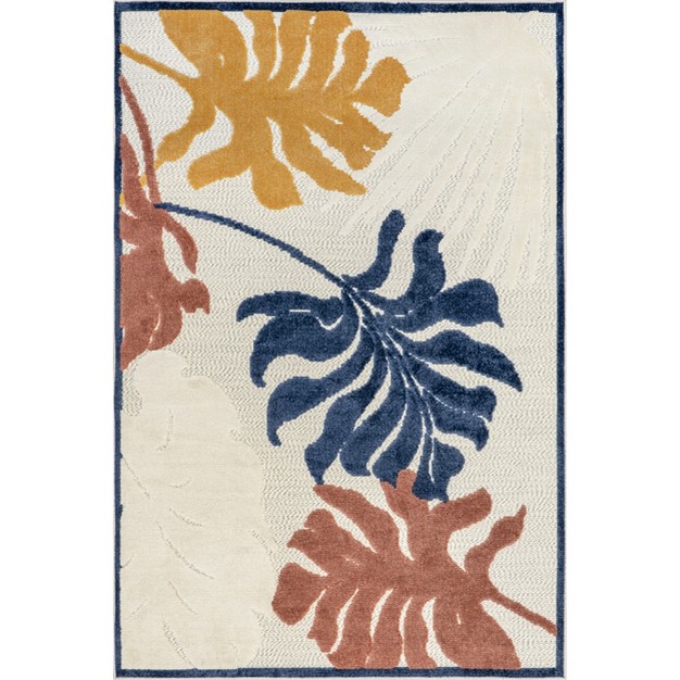 Nuloom Tova Colorful Floral Indoor outdoor Area Rug