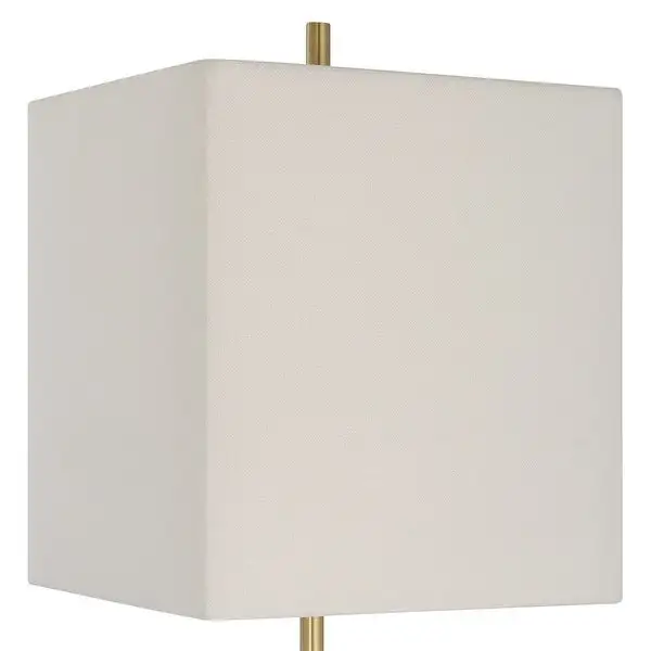 Uttermost Escort Brass Buffet Lamp - 9 W x 37 H x 9 D (inches)