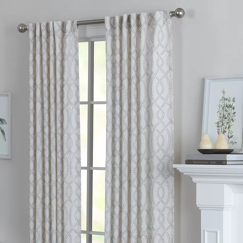 NATCO Gardner Trellis Window Curtain Panel