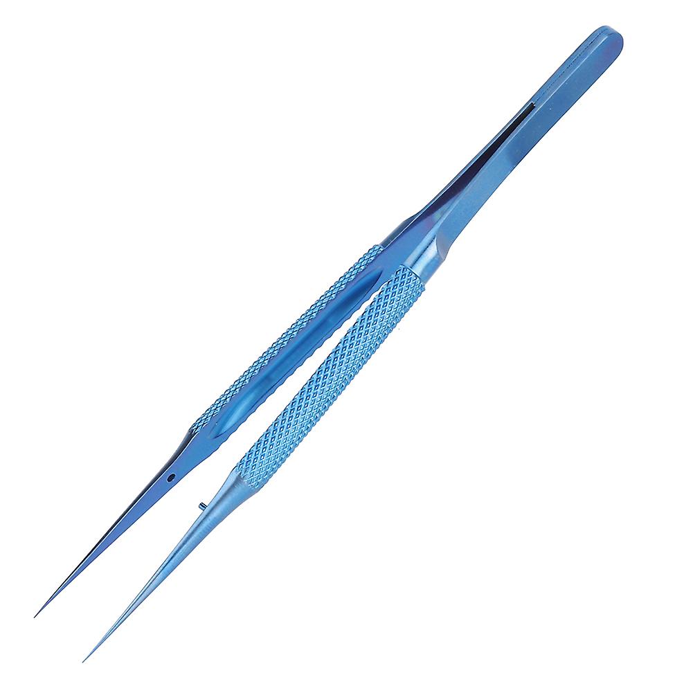 Bt-11 Ti Alloy 0.15mm Pointed Straight Repair Tweezers For Microscope Fingerprint Fly Line