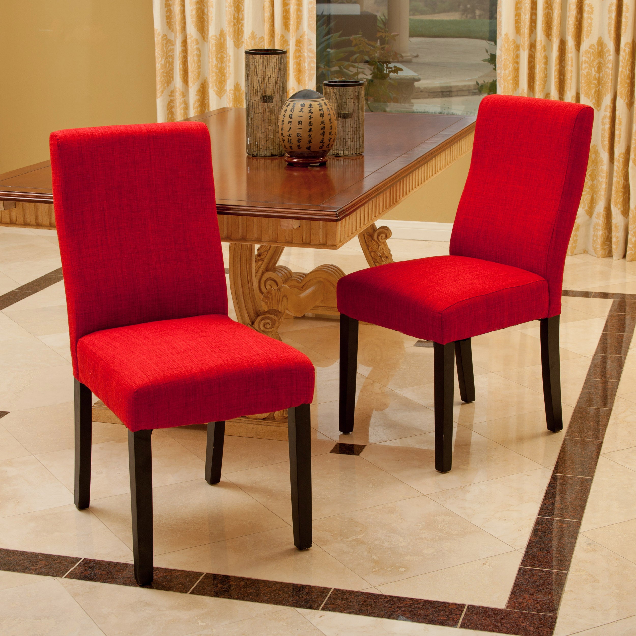 Heath Fabric Dining Chair (Set of 2)