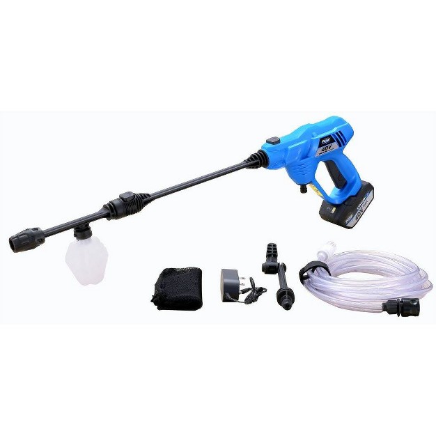 Pulsar 40v Cordless Pressure Washer With Lithium Ion Battery