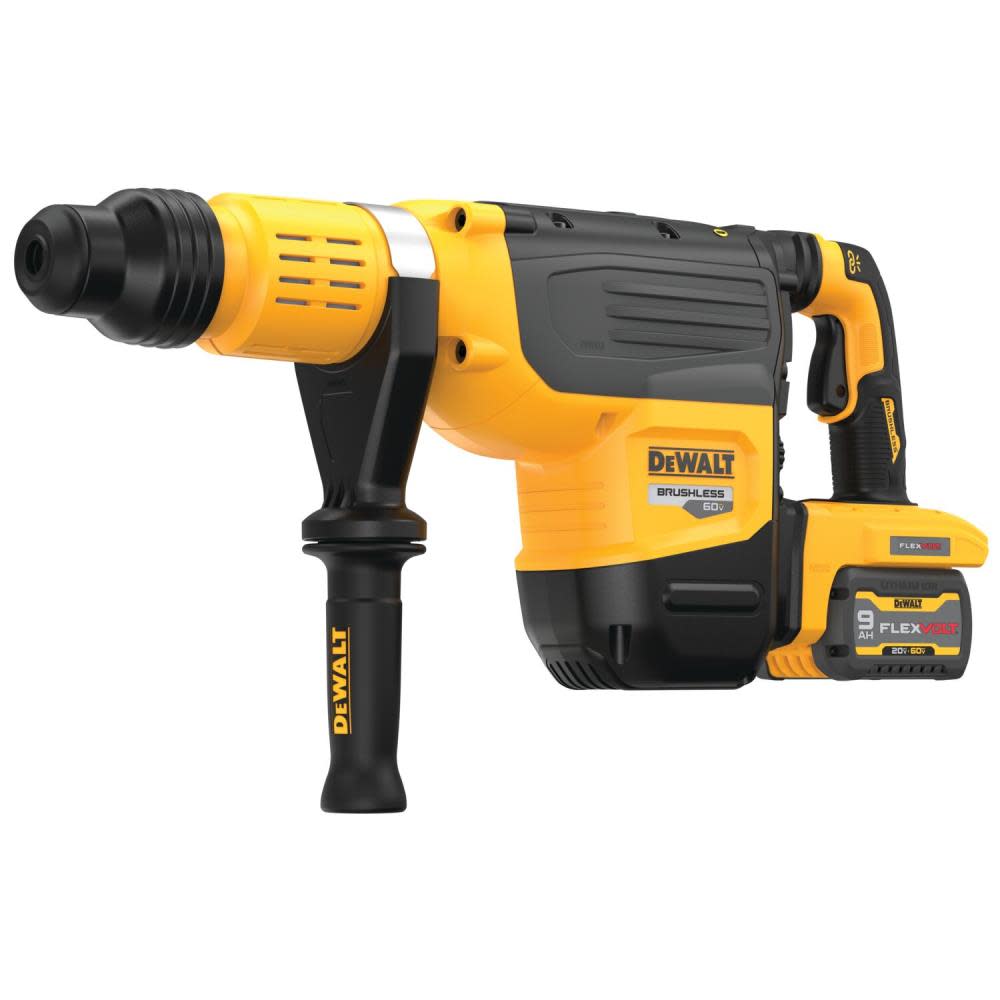 DEWALT 60V MAX Rotary Hammer SDS MAX Combination Kit 2 Brushless ;