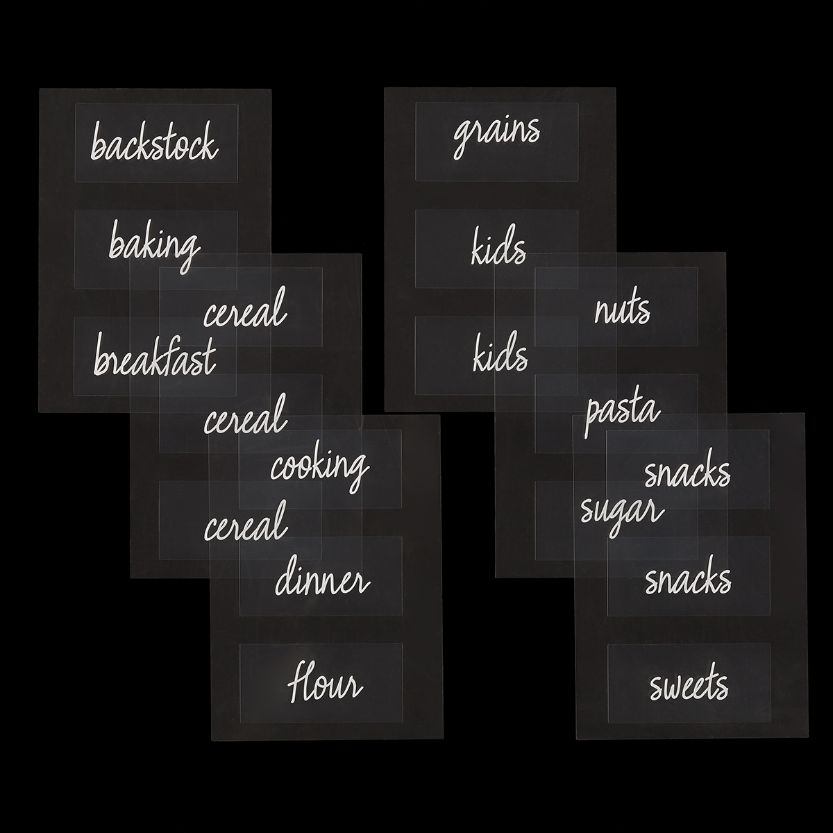 The Home Edit Pantry Labels Pkg18