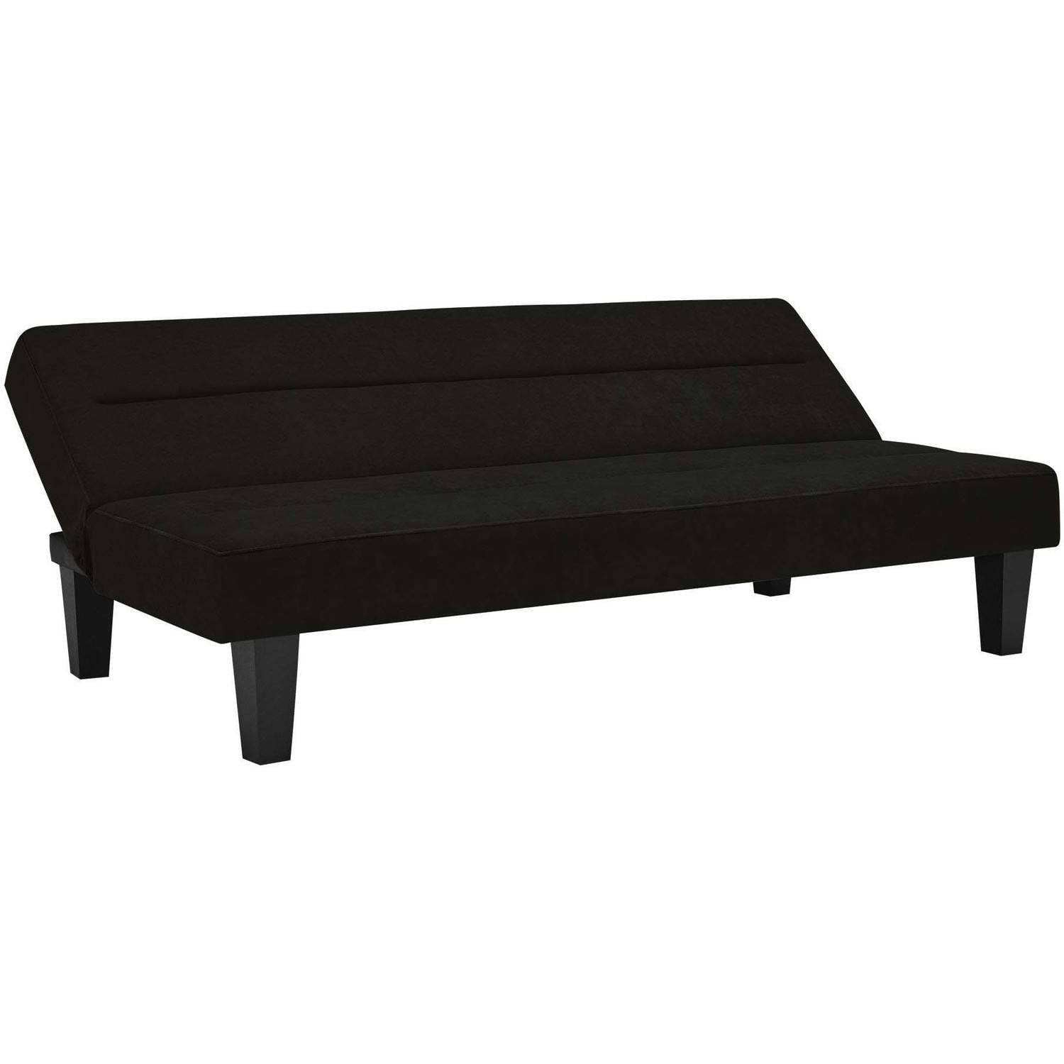 DHP Kebo Futon with Microfiber Cover, Black