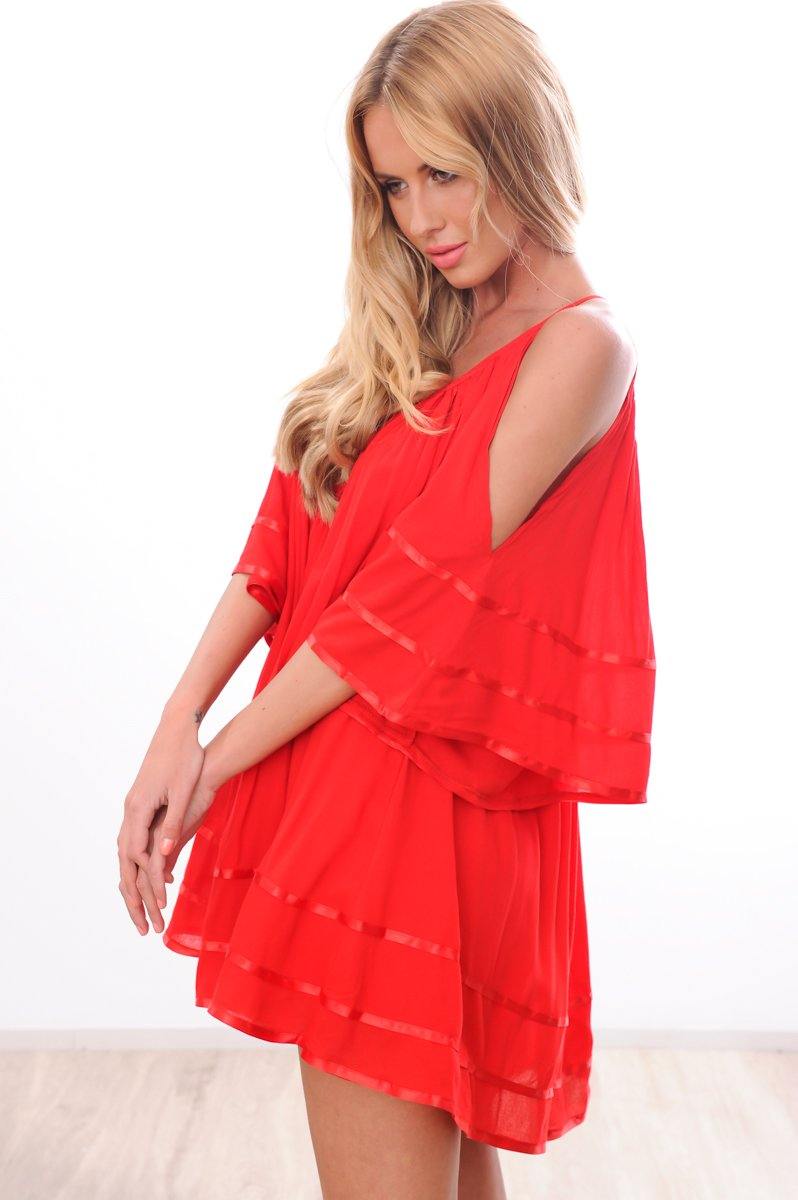 Lola Dress Red