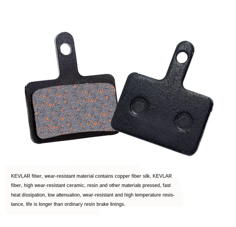 MTB Bicycle Disc Brake Pad Bike Hydraulic Disc Brake Pads Semi Metallic Resin Cycling Brake Pads