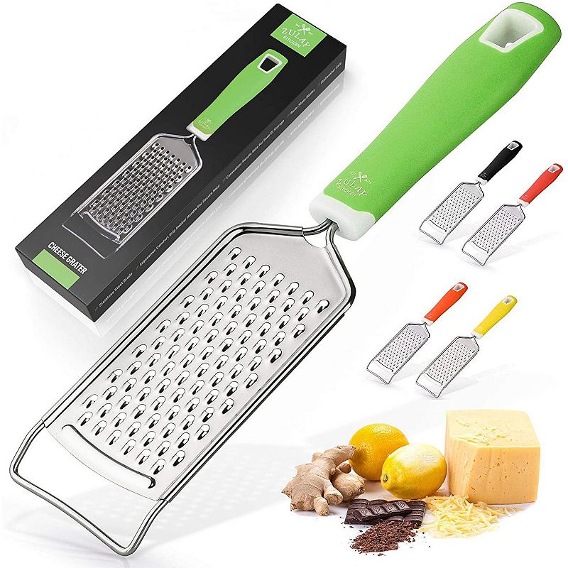 Professional Stainless Steel Flat Handheld Cheese Grater