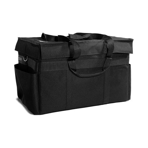 Incredible Bags LGRDX Large Semi-Rigid Hot/Cold Restaurant Delivery Bag w/ Removable Divider， 2/CS