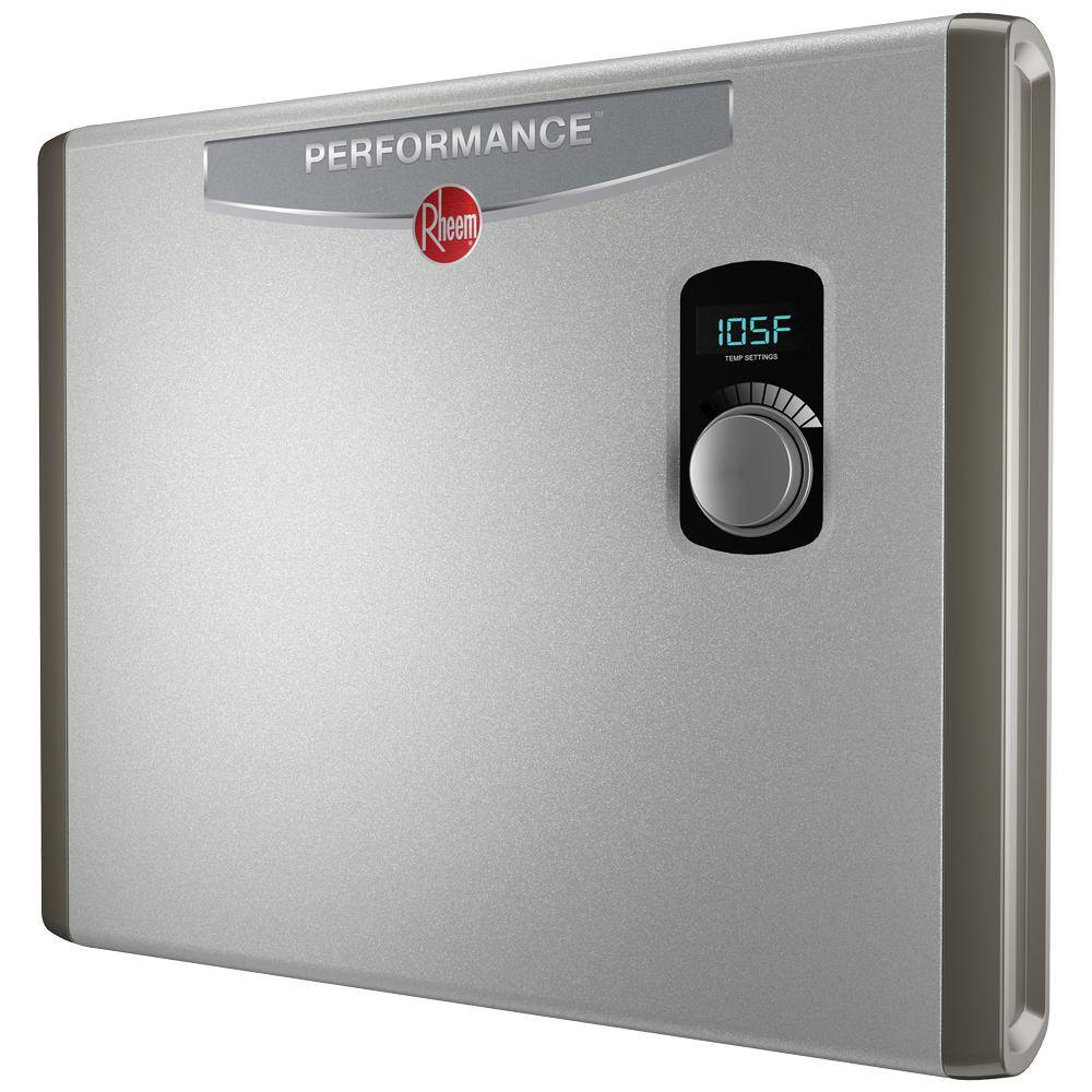 Rheem Performance 36 kw Self-Modulating 7.03 GPM Tankless Electric Water Heater RETEX-36