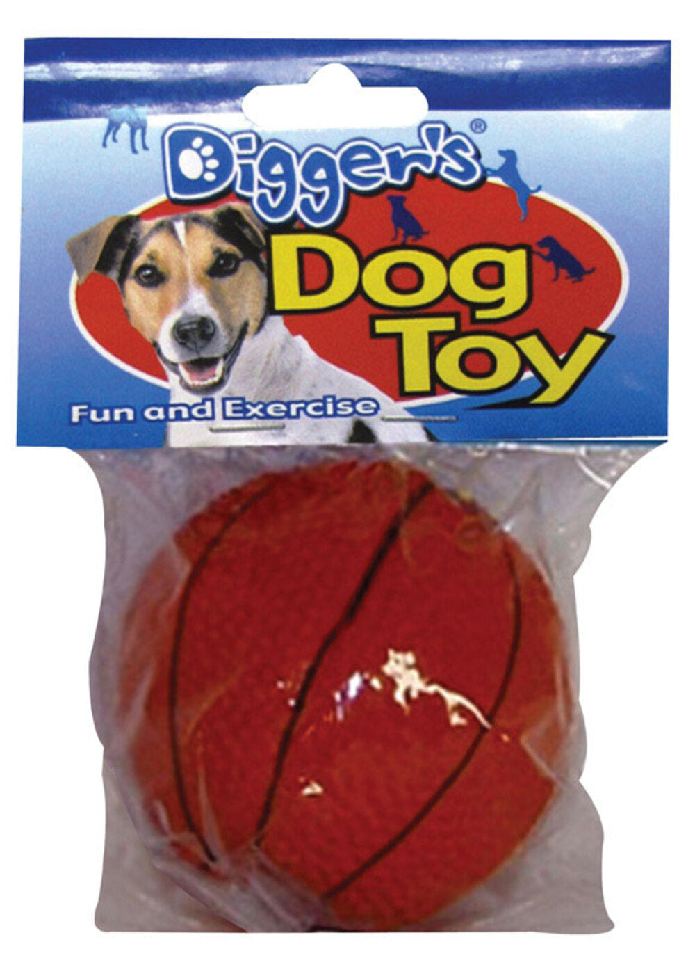 BASKETBALL DOG TOY